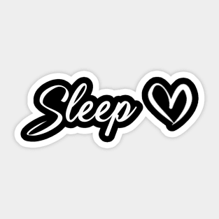 Sleep, sleeping lover gift, friends gift, lazy friend Sticker